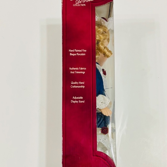 Vintage Donnatella De Roma Genuine Fine Bisque Porcelain Doll - Picture 5 of 5